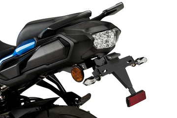 SUZUKI GSX-S1000GT à partir de 2022 - Support de plaque d'immatriculation PUIG | Noir | PUIG21142N