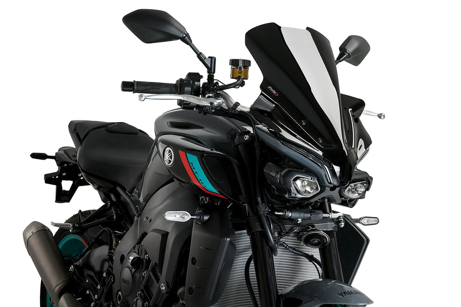 YAMAHA MT-10 SP [2025] - Bulle Touring nouvelle génération | Noir | PUIG 21362N