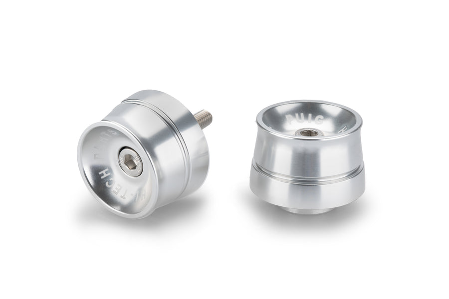 APRILIA TUONO 457 [2025] – Embouts de guidon Speed – Argent