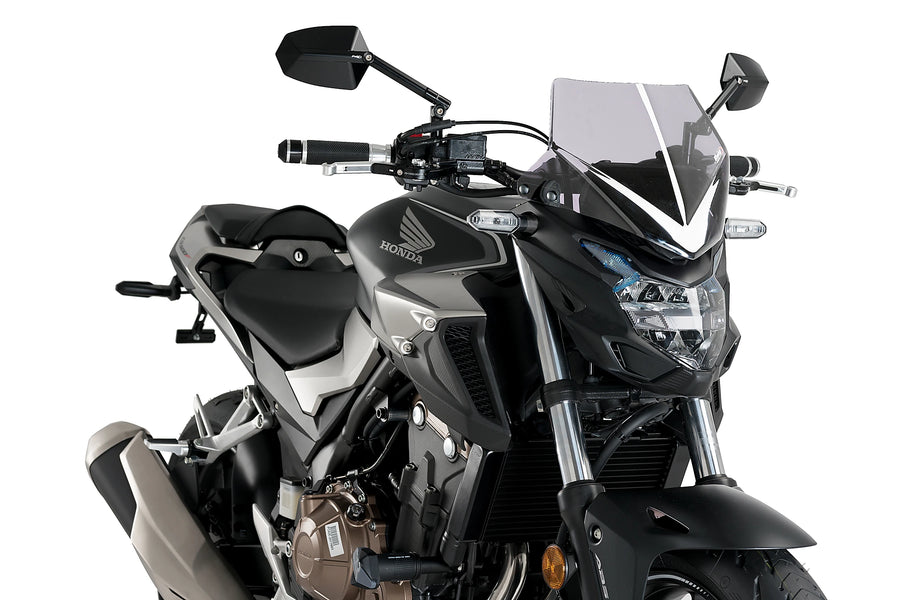 HONDA CB 500 F [2024] - Pare-brise sport nouvelle génération | Teinté | PUIG 21412H