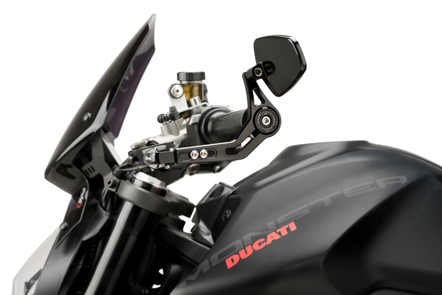 KTM 890 DUKE R [2025] – Protection du levier d'embrayage et de frein avec rétroviseur Pro