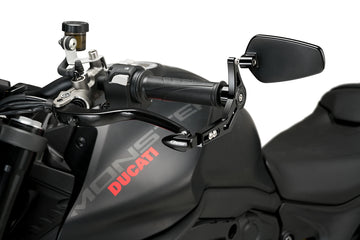 KTM 890 DUKE R [2025] - Protection de levier d'embrayage avec rétroviseur Pro | Noir | PUIG 21441N