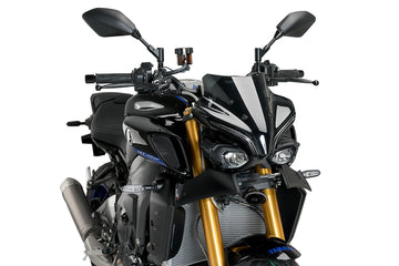YAMAHA MT-10 SP [2025] - Naked front spoiler | Matt black | PUIG 21471J