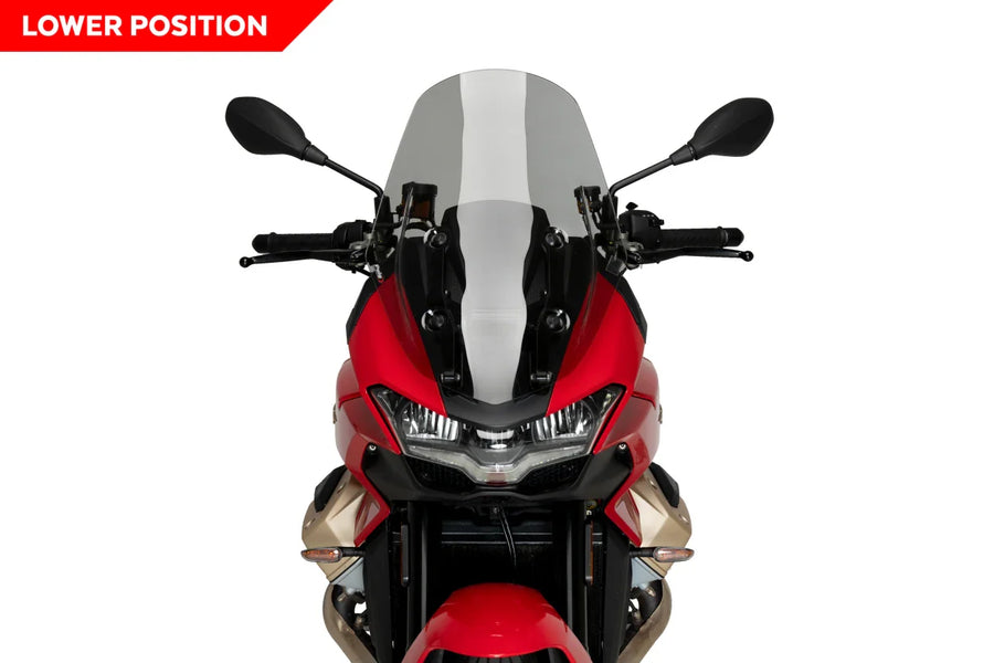 MOTO GUZZI V 100 MANDELLO S [2025] – bulle touring – fortement teintée