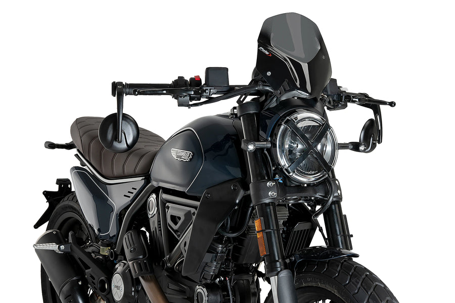 DUCATI SCRAMBLER FULL THROTTLE [2025] - Pare-brise sport nouvelle génération | Fortement tonique | PUIG21580F