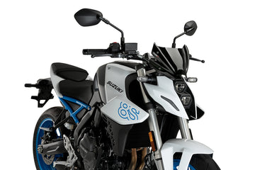 SUZUKI GSX-8S [2025] - Bulle Sport PUIG Nouvelle Génération | Noir | PUIG 21649N