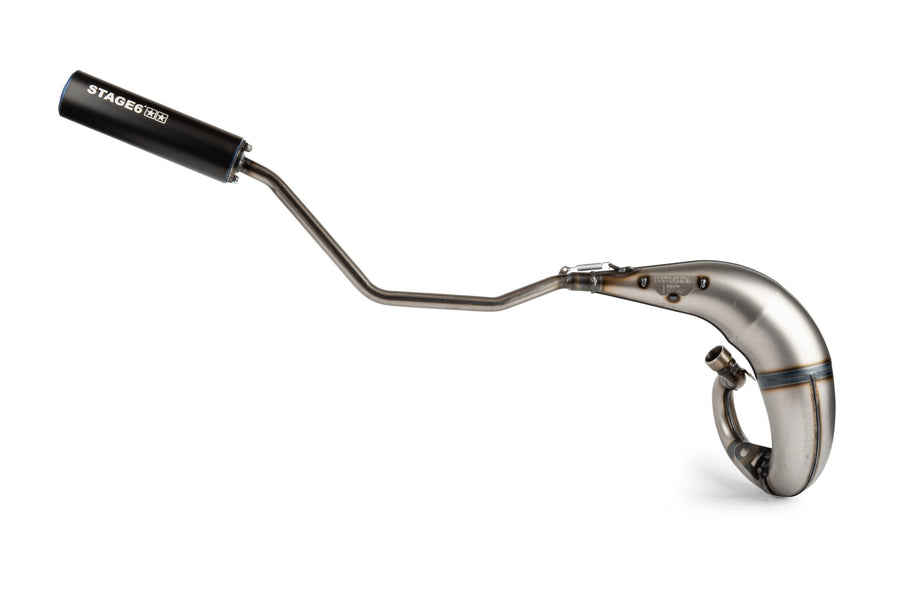 Beta RR-T SM 50 2T - Exhaust Streetrace High Mount CNC blue black