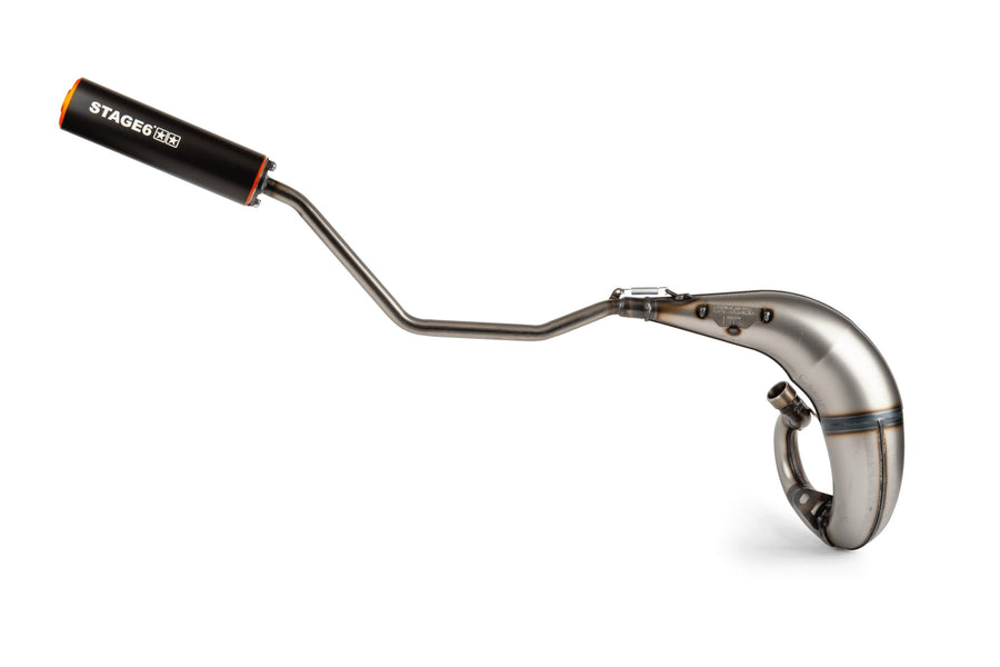 Beta RR-T SM 50 2T - Exhaust Streetrace High Mount CNC orange black