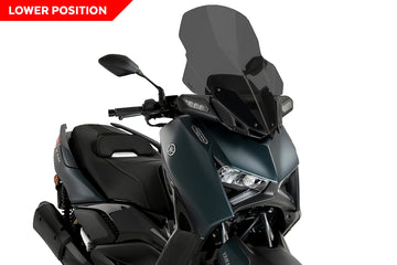 YAMAHA X-MAX 300 TECH MAX + [2024] - Pare-brise Touring V-Tech Line | Fortement tonique | PUIG21745F