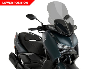 YAMAHA X-MAX 300 TECH MAX + [2024] - Pare-brise Touring V-Tech Line | Teinté | PUIG 21745H