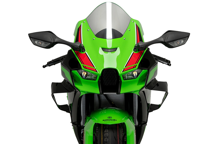 KAWASAKI ZX-10RR [2025] - Aileron latéral de course PUIG | Noir | PUIG21782N