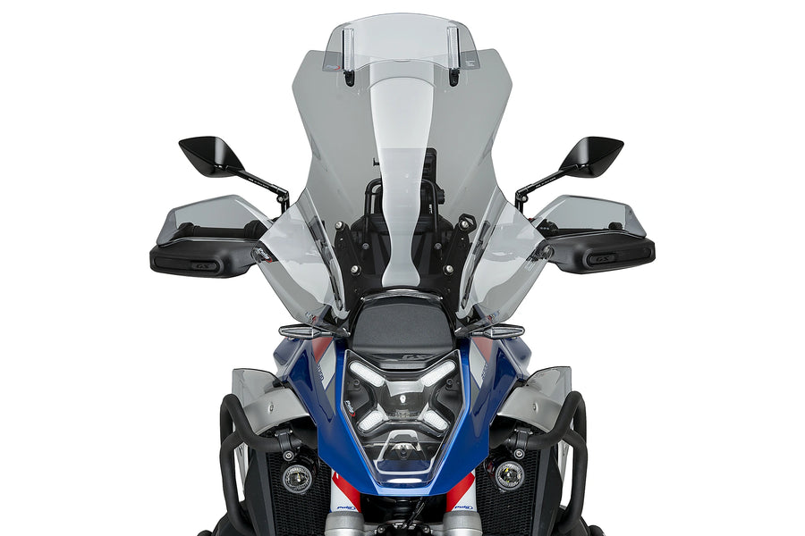TRIUMPH BONNEVILLE T 120 NOIR [2025] - Bulle Touring Plus avec bulle spoiler | Teinté | PUIG 21796H