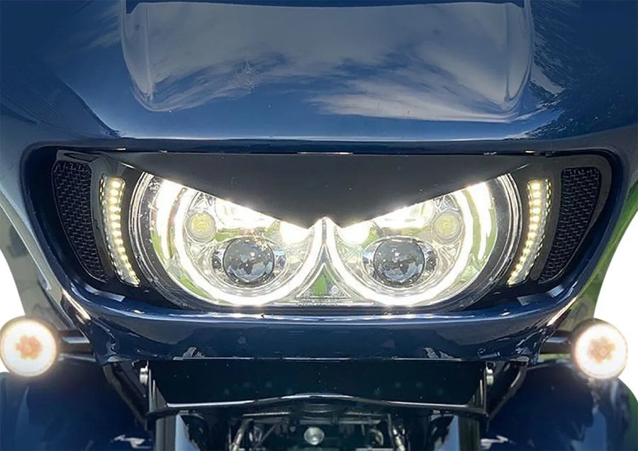 harley-davidson road glide st [CUSTOM DYNAMICS] – Inserts de ventilation Genesis® 4 Dynamic LED Road Glide®