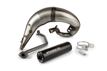 Beta RR Track 50 2T - Exhaust Streetrace High Mount CNC black