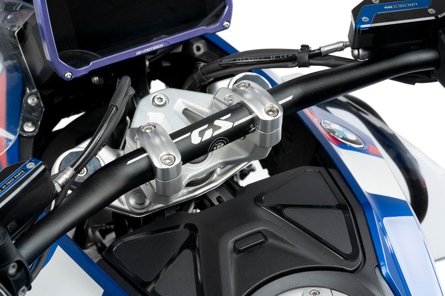BMW R 1300 GS TROPHY [2025] – Rehausses de guidon Pullback – noires