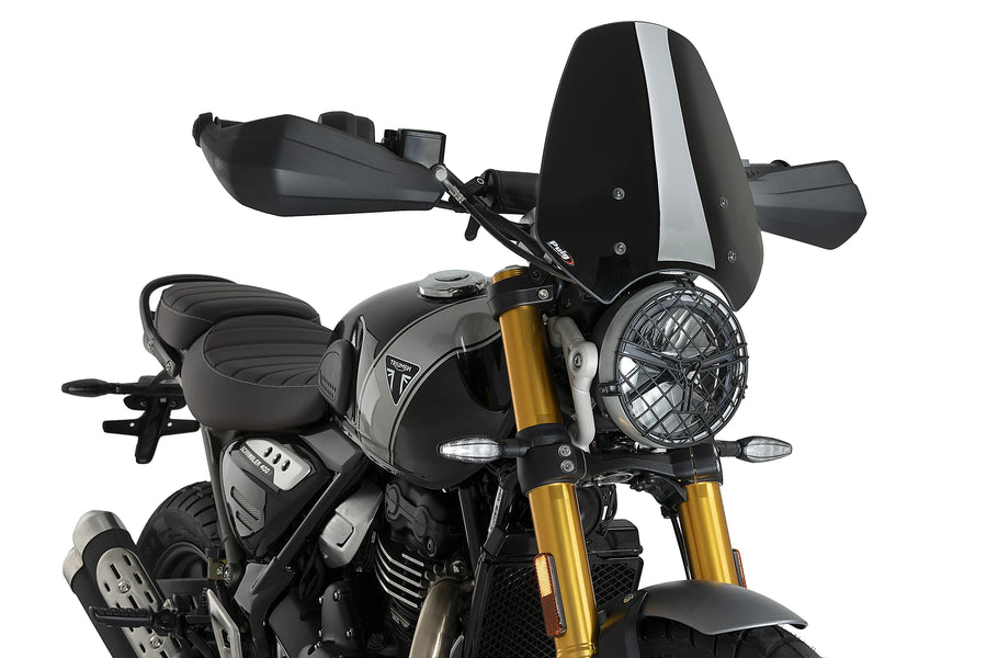 TRIUMPH SPEED 400 [2025] - PUIG New Generation Sport Windshield | Black | PUIG 21933N