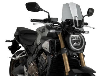 HONDA CB 650 R NEO SPORTS CAFE [2025] – Retro windshield – Tinted