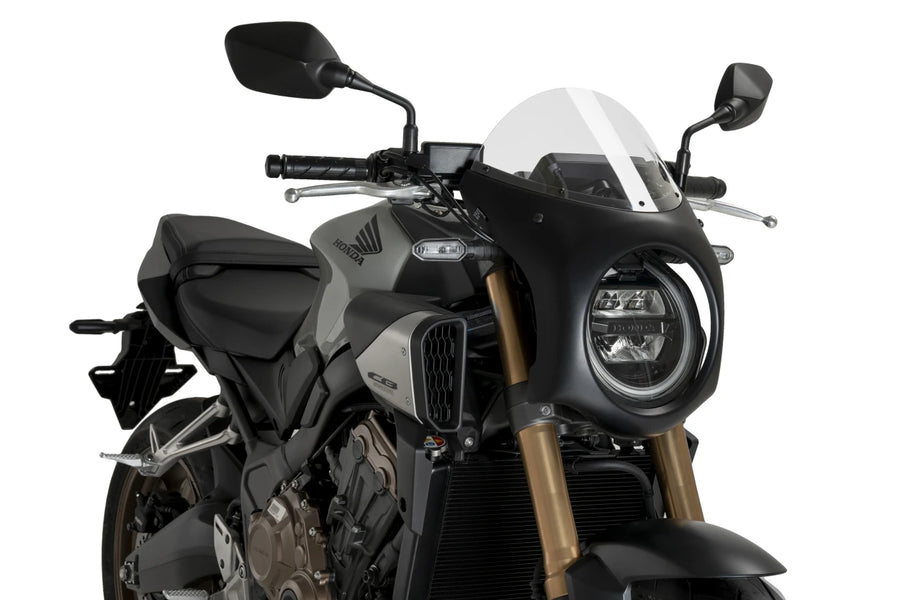 HONDA CB 650 R NEO SPORTS CAFE [2025] – Retro Fairing Screen – Black