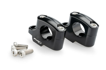 BMW R 12 NINET [2025] – Pullback handlebar risers – black - 0