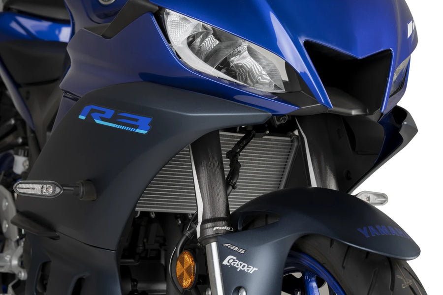 YAMAHA YZF-R3 [2025] – Fork Protection Kit Sticker – Black