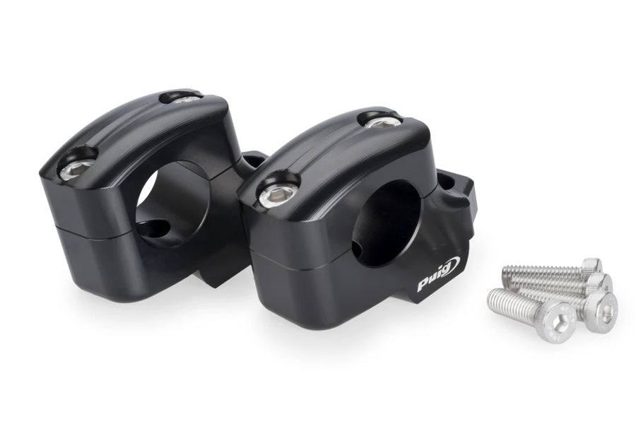 YAMAHA MT-09 Y-AMT [2024] – Rehausses de guidon Pullback – Noir