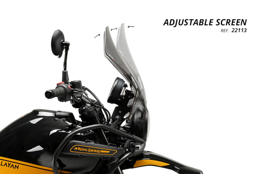 ROYAL ENFIELD HIMALAYAN 450 [2025] – Adjustable screen – Transparent