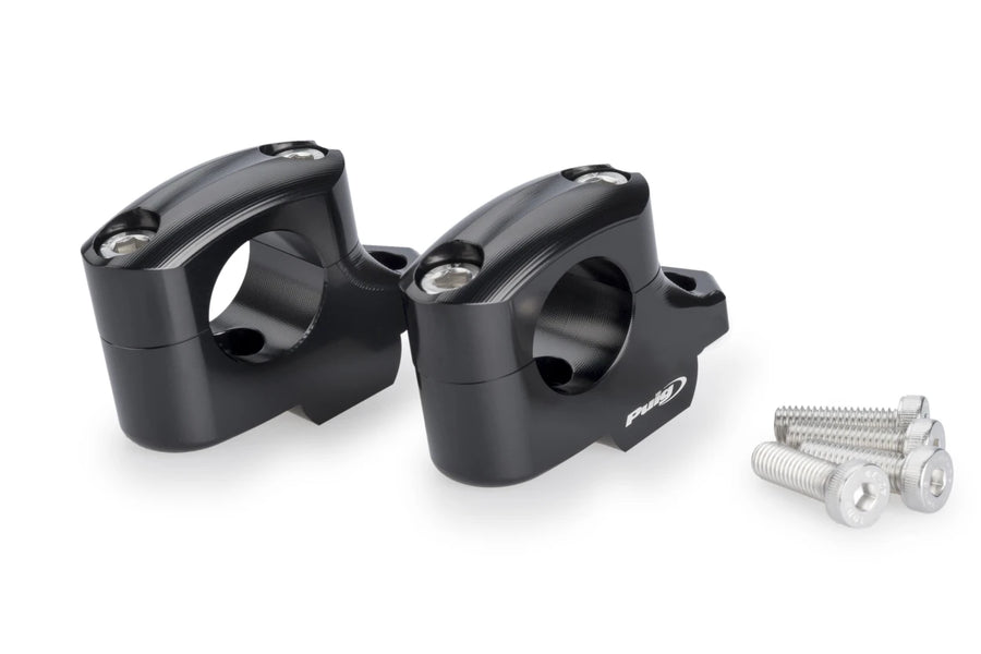 BMW F 900 GS ADVENTURE [2024] – Rehausses de guidon Pullback – noires