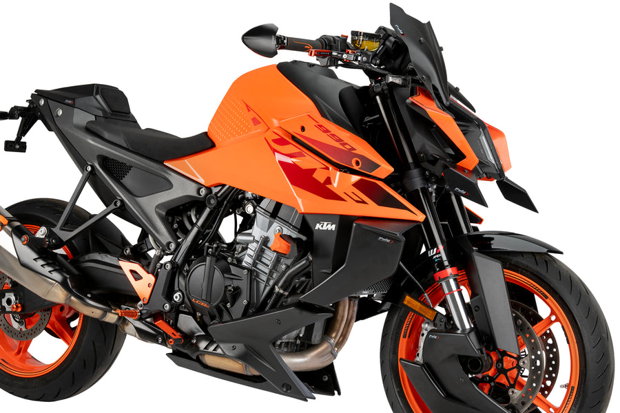 KTM 990 DUKE R [2025] – spoiler avant – look carbone