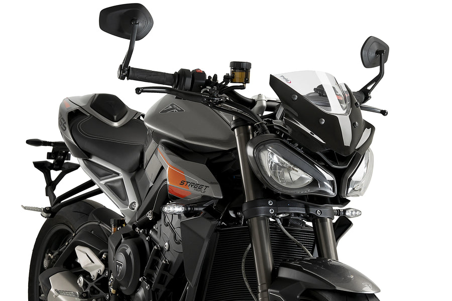 TRIUMPH STREET TRIPLE 765 RS [2025] - Pare-brise sport nouvelle génération | Effacer | PUIG22234W