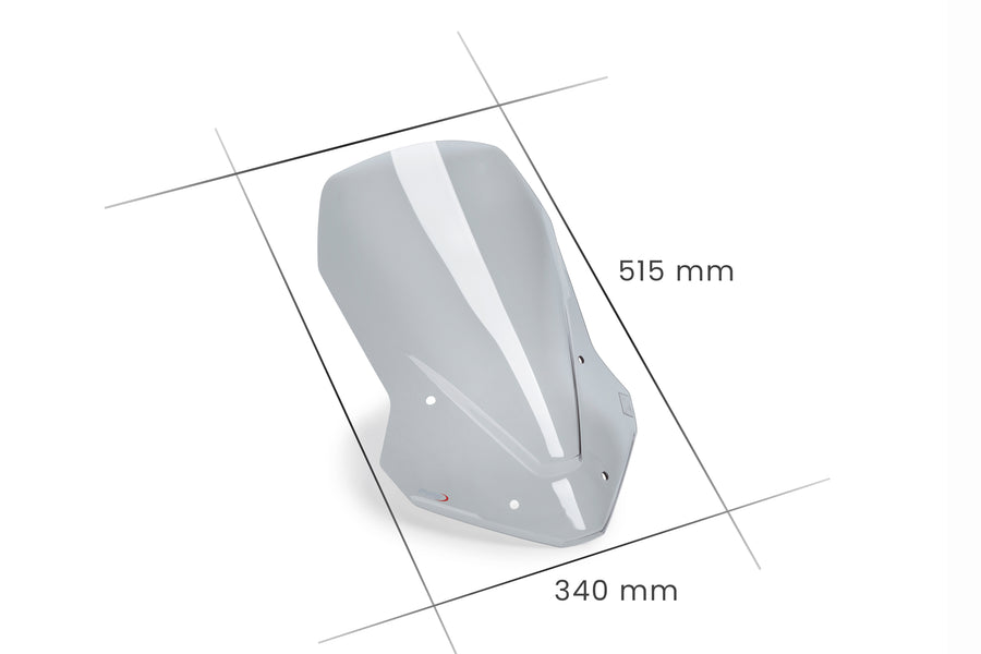 KOVE 800X PRO [2024] – Écran Touring – Transparent