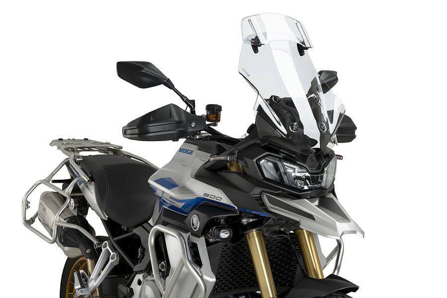 VOGE 900DSX [2025] - touring screen with spoiler screen | Clear | PUIG 22318W