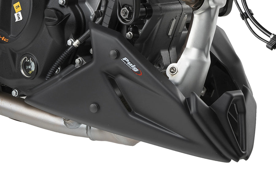 KTM 125 DUKE [2025] - front spoiler | Matt black | PUIG 22332J