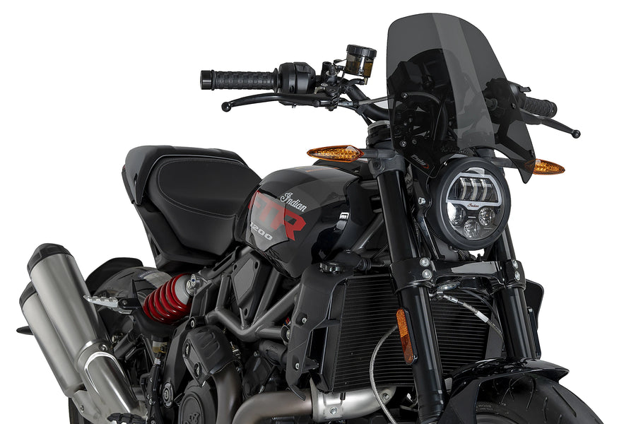 INDIAN FTR 1200 SPORT [2025] - Pare-brise sport nouvelle génération PUIG | Fortement tonique | PUIG22348F