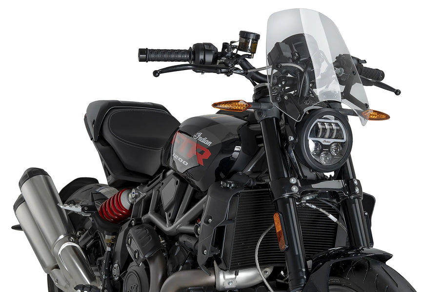 INDIAN FTR 1200 SPORT [2025] - Pare-brise sport nouvelle génération PUIG | Effacer | PUIG22348W