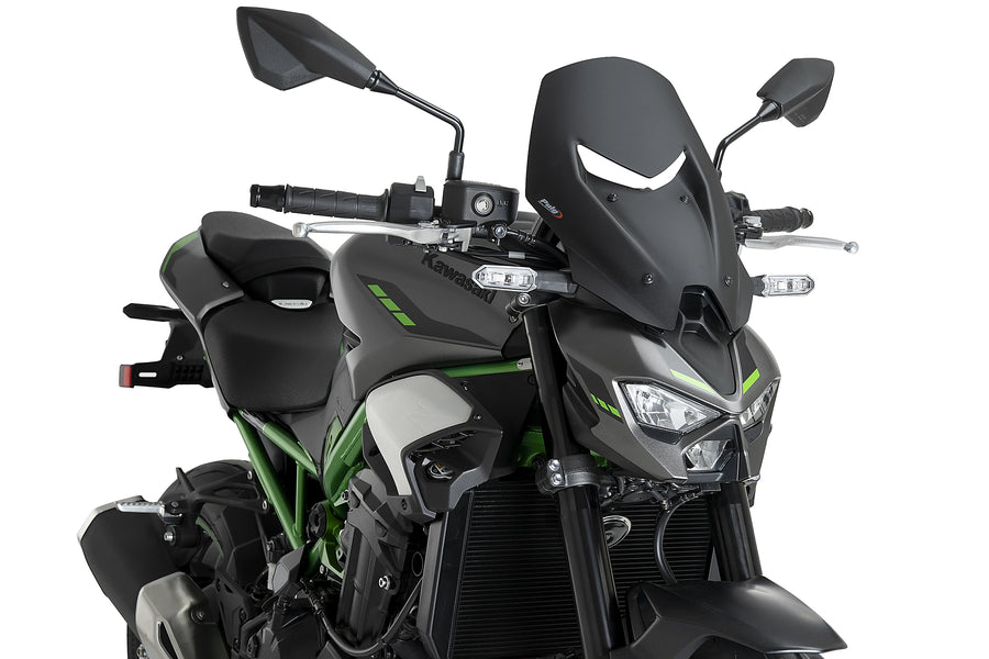 KAWASAKI Z 900 SE [2025] - Pare-brise Touring nouvelle génération | Noir mat | PUIG22440J