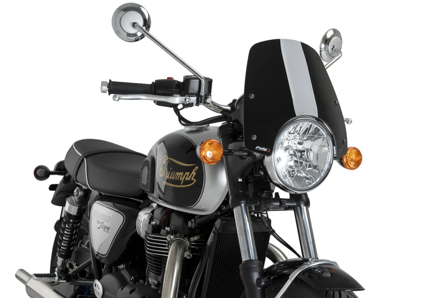 TRIUMPH BONNEVILLE T 120 BLACK [2025] – touring screen with spoiler screen
