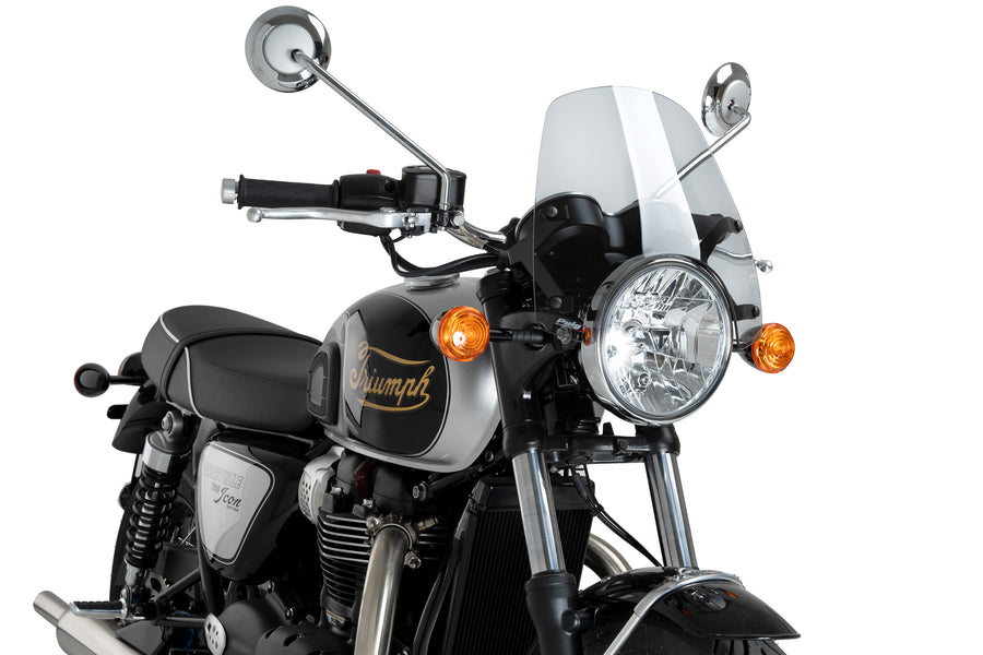 TRIUMPH BONNEVILLE T 120 BLACK [2025] – touring screen – tinted