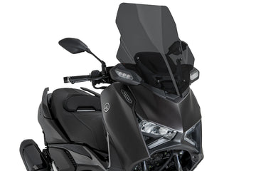 YAMAHA X-MAX 300 TECH MAX + [2025] - PUIG V-Tech Line Touring Windshield | Heavily toned | PUIG 22544F