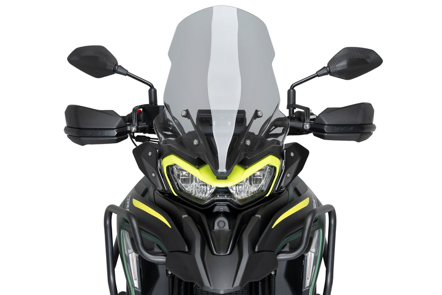 BENELLI TRK 702 [2025] – bulle touring – vue avant transparente