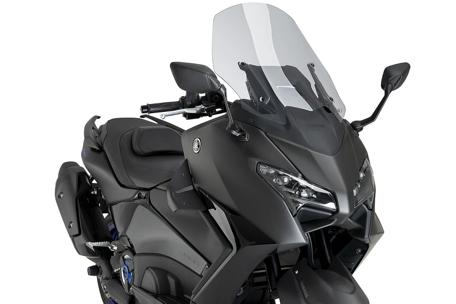 YAMAHA T-MAX 560 TECH MAX [2025] - D12 Spoiler | Matt black | PUIG 22606J