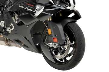 BMW S1000RR 2025 - Déflecteur aéro de roue avant | Noir mat | PUIG22698J