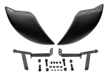 DUCATI PANIGALE V4 2025 - Vorderrad-Aerodeflektor | Carbon-Optik | PUIG 22797C