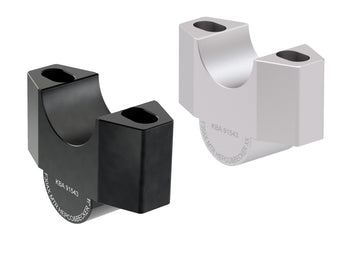 Kawasaki Z7 Hybrid [2024-] - handlebar risers silver