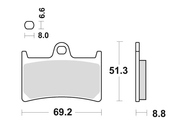 YAMAHA YZF R 1 [2015-2023] - Plaquettes de frein Dual Sinter