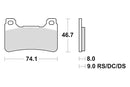 HONDA VFR 800 [2014-2016] - Plaquettes de frein Dual Sinter