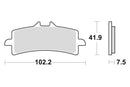 DUCATI 998 [2019-2020] - Plaquettes de frein Dual Sinter