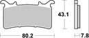 BMW M 1000 [2021-2023] - Plaquettes de frein Dual Sinter