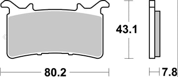 BMW S 1000 [2021-2023] - Plaquettes de frein Dual Sinter