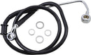 harley davidson fxsb [DRAG SPECIALTIES] - Conduite de frein rallongée en acier inoxydable-2