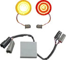 Harley Davidson Fxsb [CUSTOM DYNAMICS] – SMART LED Bullet Turn Signal Inserts